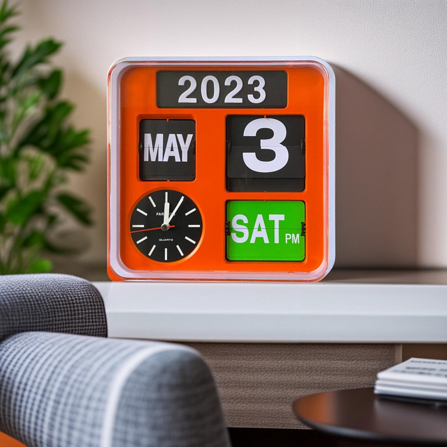 GYSABS Fartech classic fully automatic date desktop flip